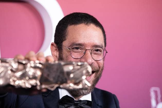 49eme ceremonie des CESAR - Salle de presse Phtocall des laureats. 49th CESAR ceremony awards. Photocall of winners : Laurent Senechal (meilleur montage) 302003 2024-02-24 Olympia  Copyright: xIvankaxVoisinx xStarfacex STAR_302003_185