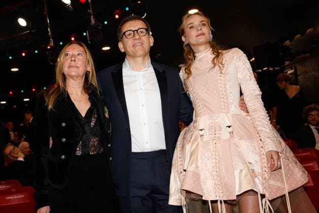 49eme ceremonie des CESAR. Salle. 49th Cesar Ceremony. Stage. 302014 2024-02-24 Paris France Kruger, Diane; Boon, Dany  Copyright: xRomualdxMeigneuxx xStarfacex STAR_302014_393
