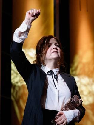 49eme ceremonie des CESAR. Salle. 49th Cesar Ceremony. Stage. 302014 2024-02-24 Paris France Jaoui, Agnes  Copyright: xRomualdxMeigneuxx xStarfacex STAR_302014_154