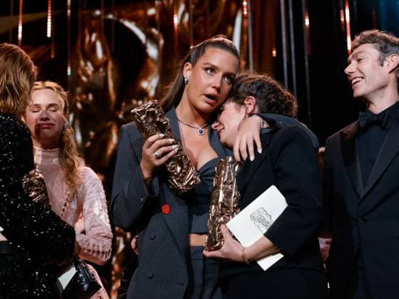 49eme ceremonie des CESAR. Salle. 49th Cesar Ceremony. Stage. 302014 2024-02-24 Paris France Exarchopoulos, Adele; Luciani, Marie-Ange  Copyright: xRomualdxMeigneuxx xStarfacex STAR_302014_159