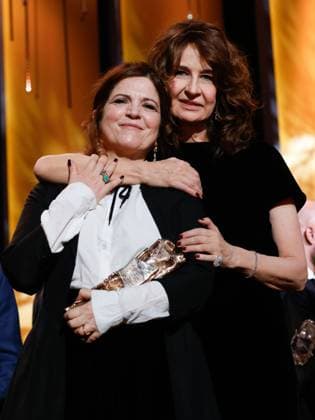 49eme ceremonie des CESAR. Salle. 49th Cesar Ceremony. Stage. 302014 2024-02-24 Paris France Lemercier, ValÃ rie; Jaoui, Agnes  Copyright: xRomualdxMeigneuxx xStarfacex STAR_302014_171