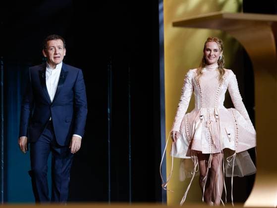 49eme ceremonie des CESAR. Salle. 49th Cesar Ceremony. Stage. 302014 2024-02-24 Paris France Boon, Dany; Kruger, Diane  Copyright: xRomualdxMeigneuxx xStarfacex STAR_302014_079