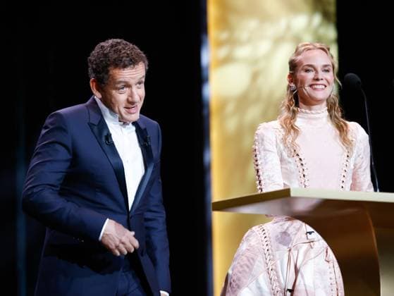49eme ceremonie des CESAR. Salle. 49th Cesar Ceremony. Stage. 302014 2024-02-24 Paris France Boon, Dany; Kruger, Diane  Copyright: xRomualdxMeigneuxx xStarfacex STAR_302014_082