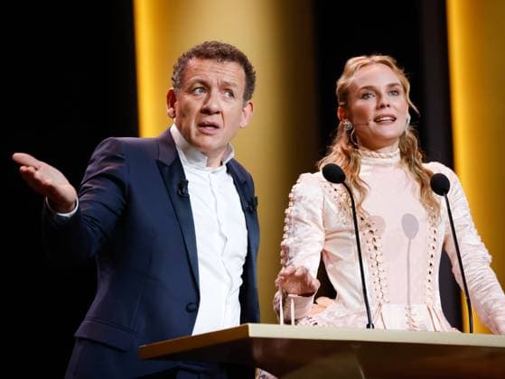 49eme ceremonie des CESAR. Salle. 49th Cesar Ceremony. Stage. 302014 2024-02-24 Paris France Boon, Dany; Kruger, Diane  Copyright: xRomualdxMeigneuxx xStarfacex STAR_302014_084