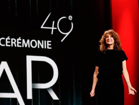 49eme ceremonie des CESAR. Salle. 49th Cesar Ceremony. Stage. 302014 2024-02-24 Paris France Lemercier, ValÃ rie  Copyright: xRomualdxMeigneuxx xStarfacex STAR_302014_210