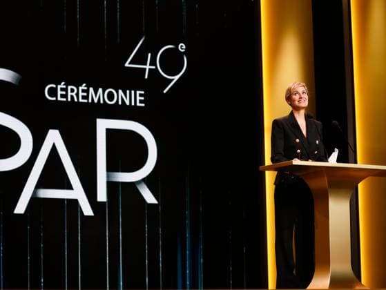 49eme ceremonie des CESAR. Salle. 49th Cesar Ceremony. Stage. 302014 2024-02-24 Paris France Godreche, Judith  Copyright: xRomualdxMeigneuxx xStarfacex STAR_302014_286