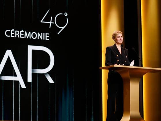 49eme ceremonie des CESAR. Salle. 49th Cesar Ceremony. Stage. 302014 2024-02-24 Paris France Godreche, Judith  Copyright: xRomualdxMeigneuxx xStarfacex STAR_302014_287