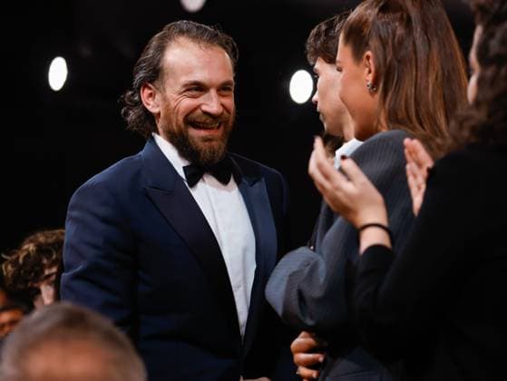 49eme ceremonie des CESAR. Salle. 49th Cesar Ceremony. Stage. 302014 2024-02-24 Paris France Worthalter, Arieh; Exarchopoulos, Adele  Copyright: xRomualdxMeigneuxx xStarfacex STAR_302014_108