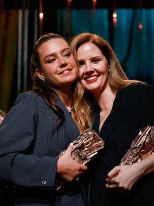 49eme ceremonie des CESAR. Salle. 49th Cesar Ceremony. Stage. 302014 2024-02-24 Paris France Triet, Justine; Exarchopoulos, Adele  Copyright: xRomualdxMeigneuxx xStarfacex STAR_302014_179