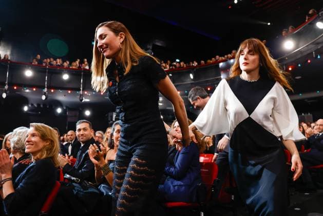 49eme ceremonie des CESAR. Salle. 49th Cesar Ceremony. Stage. 302014 2024-02-24 Paris France Diwan, Audrey; Donzelli, Valerie  Copyright: xRomualdxMeigneuxx xStarfacex STAR_302014_186
