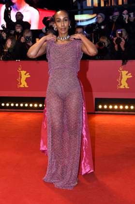 Hadnet Tesfai at the Closing Ceremony with Award Ceremony at the Berlinale 2024 74 Berlin International Film Festival in the Berlinale Palast Berlin, 24 02 2024 Foto:xC.xNiehausx xFuturexImagex preisverleihung_4202