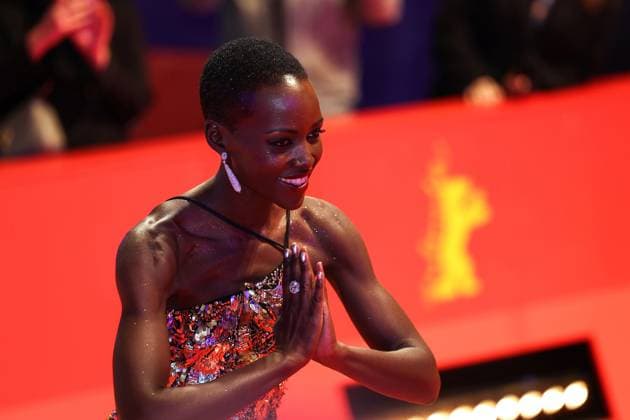February 24, 2024, Berlin, Brandenburg, Germany: From 15 to 25 February 2024 the Berlinale 74 film festival takes place in Berlin, Germany. Lupita Nyongo on the Red Carpet of Berlinale Palast for the Award Ceremony. Berlin Germany - ZUMAt227 20240224_zip_t227_002 Copyright: xMarinaxTakimotox