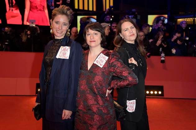 Katrin Pors, Eliza Hittman and Andrea Picard at the Closing Ceremony with Award Ceremony at the Berlinale 2024 74 Berlin International Film Festival at the Berlinale Palast Berlin, 24 02 2024 Foto:xF.xKernx xFuturexImagex preisverleihung_4269
