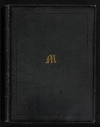 RECORD DATE NOT STATED Family album with eighty photos, mainly English, anonymous, various manufacturers, 1860 - 1880 Photo album with a total of 80 photos on 26 pages. The album contains 79 cartes-de-visiting in gold lines contained passe-partouts and a separate cabinet photo. Not all passe-partouts in the album are filled. Portraits of unknown men, women and children are depicted. On two cartes-de-visiting, a name is stated on Verso, presumably from the portrayed person. The photos were taken by mainly English photographers, including Gush & Ferguson, Elliott & Fry and T. Fall. Some photos were taken by photographers based in Germany, France and Italy. The photographer is anonymous of 6 photos. England cardboard. paper. photographic support. morocco (leather) Copyright: xpiemagsx rknbpie11012024-721 !ACHTUNG AUFNAHMEDATUM GESCHÄTZT!