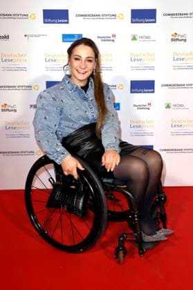 Kristina Vogel at the presentation of the German Reading Award 2024 at the Humboldt CarrÃ Berlin, 27 02 2024 Foto:xS.xGabschx xFuturexImagex lesepreis_4230