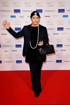 Julian F M Stoeckel at the presentation of the German Reading Award 2024 at the Humboldt CarrÃ Berlin, 27 02 2024 Foto:xS.xGabschx xFuturexImagex lesepreis_4233