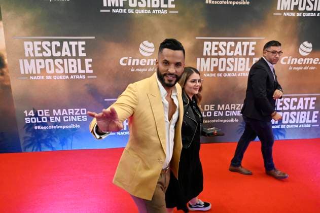 February 27, 2024, Mexico City, Ciudad de Mexico, Mexico: February 27, 2024, Mexico City, Mexico: British actor Ricky Whittle attends the Land of Bad red carpet at Cinemex Antara. on February 27, 2024 in Mexico City, Mexico. Mexico City Mexico - ZUMAe321 20240227_zea_e321_002 Copyright: xCarlosxTischler xEyepixxGroupx