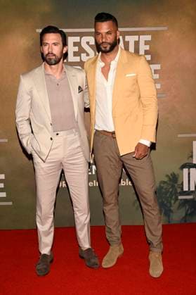 Land Of Bad Premiere - Mexico City (L-R) American actor Milo Ventimiglia and british actor Ricky Whittle attend the Land of Bad red carpet at Cinemex Antara on February 27, 2024 in Mexico City, Mexico. Photo by Carlos Tischler Eyepix Group ABACAPRESS.COM Mexico City Mexico  Copyright: xTischlerxCarlos Eyepix ABACAx