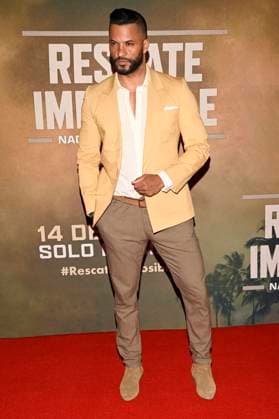 Land Of Bad Premiere - Mexico City British actor Ricky Whittle attends the Land of Bad red carpet at Cinemex Antara on February 27, 2024 in Mexico City, Mexico. Photo by Carlos Tischler Eyepix Group ABACAPRESS.COM Mexico City Mexico  Copyright: xTischlerxCarlos Eyepix ABACAx