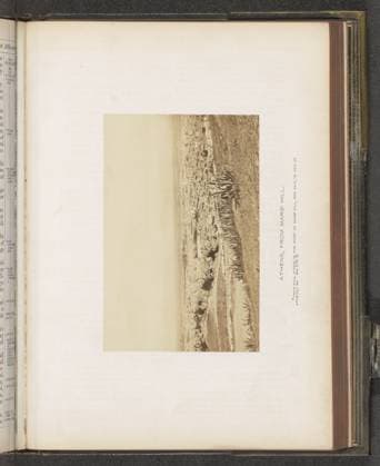 RECORD DATE NOT STATED View of Athens from the Areopaag, Francis Frith (Possible), c. 1850 - c. 1865 photograph Athene photographic support albumen print city-view in general; veduta Athene Copyright: xpiemagsx rknbpie24122023-16432 !ACHTUNG AUFNAHMEDATUM GESCHÄTZT!