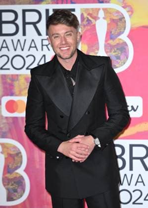 Celebrities arrive at the BRIT Awards 2024 at The O2 Arena in London Featuring: Roman Kemp Where: London, United Kingdom When: 02 Mar 2024 Credit: Cover Images EDITORIAL USE ONLY. NOT FOR USE BY NEWSPAPERS BASED IN THE UK. Copyright: xx 53528670