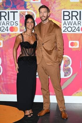 Celebrities arrive at the BRIT Awards 2024 at The O2 Arena in London Featuring: Vick Hope, Calvin Harris Where: London, United Kingdom When: 02 Mar 2024 Credit: Cover Images EDITORIAL USE ONLY. NOT FOR USE BY NEWSPAPERS BASED IN THE UK. Copyright: xx 53528646