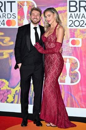 Celebrities arrive at the BRIT Awards 2024 at The O2 Arena in London Featuring: Sam Thompson, Zara McDermott Where: London, United Kingdom When: 02 Mar 2024 Credit: Cover Images EDITORIAL USE ONLY. NOT FOR USE BY NEWSPAPERS BASED IN THE UK. Copyright: xx 53529012