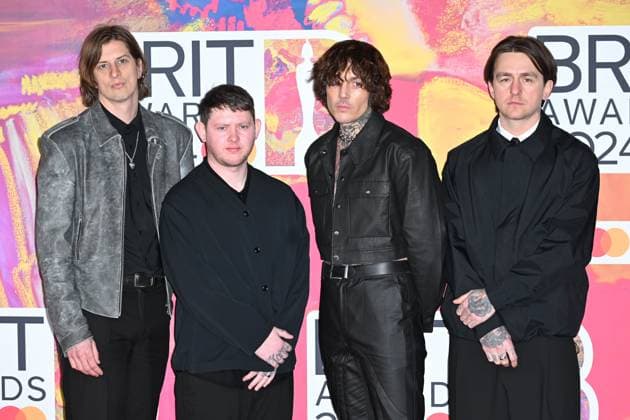 Celebrities arrive at the BRIT Awards 2024 at The O2 Arena in London Featuring: Bring Me The Horizon Where: London, United Kingdom When: 02 Mar 2024 Credit: Cover Images EDITORIAL USE ONLY. NOT FOR USE BY NEWSPAPERS BASED IN THE UK. Copyright: xx 53529030