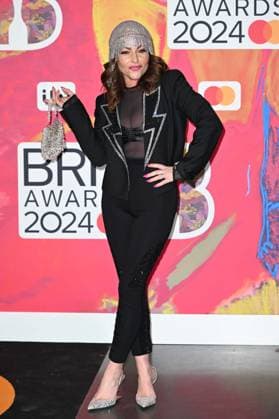 Celebrities arrive at the BRIT Awards 2024 at The O2 Arena in London Featuring: Jaime Winstone Where: London, United Kingdom When: 02 Mar 2024 Credit: Cover Images EDITORIAL USE ONLY. NOT FOR USE BY NEWSPAPERS BASED IN THE UK. Copyright: xx 53529143