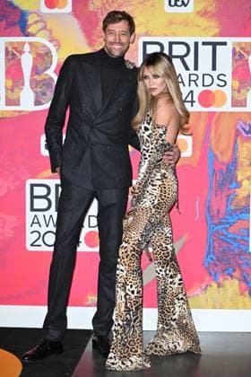 Celebrities arrive at the BRIT Awards 2024 at The O2 Arena in London Featuring: Peter Crouch, Abbey Clancy Where: London, United Kingdom When: 02 Mar 2024 Credit: Cover Images EDITORIAL USE ONLY. NOT FOR USE BY NEWSPAPERS BASED IN THE UK. Copyright: xx 53529155