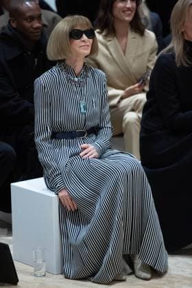 PFW Simon Jacquemus Medal Ceremony Anna Wintour attending the Simon Jacquemus Chevalier de l ordre des Arts et des Lettres Medal Ceremony as part of Paris Fashion Week in Paris, France on March 02, 2024. Photo by Aurore Marechal ABACAPRESS.COM Paris France  Copyright: xMarechalxAurore ABACAx
