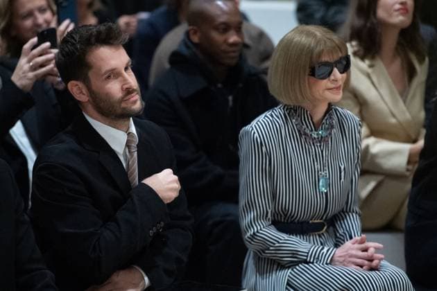 PFW Simon Jacquemus Medal Ceremony Simon Jacquemus and Anna Wintour attending the Simon Jacquemus Chevalier de l ordre des Arts et des Lettres Medal Ceremony as part of Paris Fashion Week in Paris, France on March 02, 2024. Photo by Aurore Marechal ABACAPRESS.COM Paris France  Copyright: xMarechalxAurore ABACAx