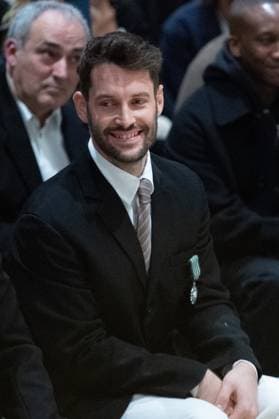 PFW Simon Jacquemus Medal Ceremony Simon Jacquemus attending the Simon Jacquemus Chevalier de l ordre des Arts et des Lettres Medal Ceremony as part of Paris Fashion Week in Paris, France on March 02, 2024. Photo by Aurore Marechal ABACAPRESS.COM Paris France  Copyright: xMarechalxAurore ABACAx