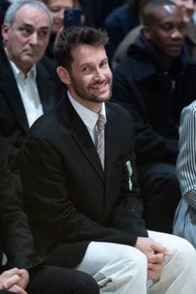 PFW Simon Jacquemus Medal Ceremony Simon Jacquemus attending the Simon Jacquemus Chevalier de l ordre des Arts et des Lettres Medal Ceremony as part of Paris Fashion Week in Paris, France on March 02, 2024. Photo by Aurore Marechal ABACAPRESS.COM Paris France  Copyright: xMarechalxAurore ABACAx