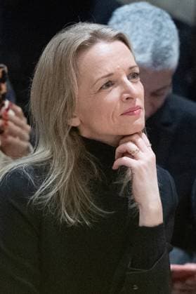 PFW Simon Jacquemus Medal Ceremony Delphine Arnault attending the Simon Jacquemus Chevalier de l ordre des Arts et des Lettres Medal Ceremony as part of Paris Fashion Week in Paris, France on March 02, 2024. Photo by Aurore Marechal ABACAPRESS.COM Paris France  Copyright: xMarechalxAurore ABACAx