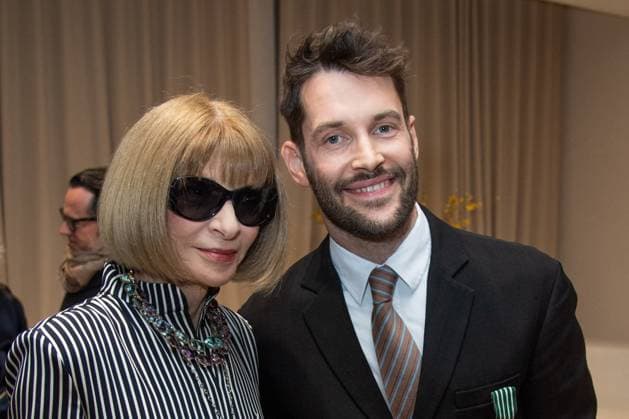 PFW Simon Jacquemus Medal Ceremony Anna Wintour and Simon Jacquemus attending the Simon Jacquemus Chevalier de l ordre des Arts et des Lettres Medal Ceremony as part of Paris Fashion Week in Paris, France on March 02, 2024. Photo by Aurore Marechal ABACAPRESS.COM Paris France  Copyright: xMarechalxAurore ABACAx