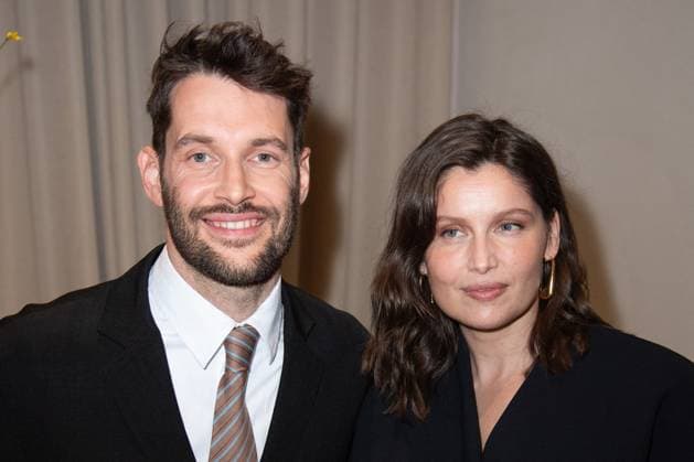 PFW Simon Jacquemus Medal Ceremony Simon Jacquemus and Laetitia Casta attending the Simon Jacquemus Chevalier de l ordre des Arts et des Lettres Medal Ceremony as part of Paris Fashion Week in Paris, France on March 02, 2024. Photo by Aurore Marechal ABACAPRESS.COM Paris France  Copyright: xMarechalxAurore ABACAx