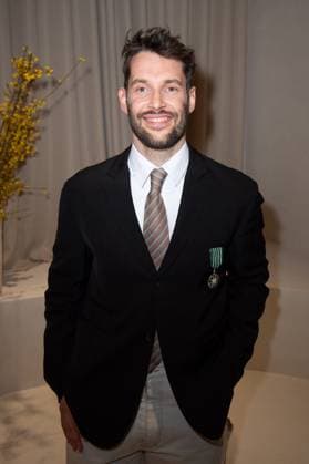 PFW Simon Jacquemus Medal Ceremony Simon Jacquemus attending the Simon Jacquemus Chevalier de l ordre des Arts et des Lettres Medal Ceremony as part of Paris Fashion Week in Paris, France on March 02, 2024. Photo by Aurore Marechal ABACAPRESS.COM Paris France  Copyright: xMarechalxAurore ABACAx