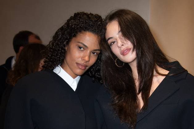 PFW Simon Jacquemus Medal Ceremony Tina Kunakey and Deva Cassel attending the Simon Jacquemus Chevalier de l ordre des Arts et des Lettres Medal Ceremony as part of Paris Fashion Week in Paris, France on March 02, 2024. Photo by Aurore Marechal ABACAPRESS.COM Paris France  Copyright: xMarechalxAurore ABACAx