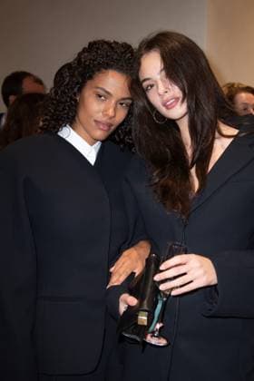 PFW Simon Jacquemus Medal Ceremony Tina Kunakey and Deva Cassel attending the Simon Jacquemus Chevalier de l ordre des Arts et des Lettres Medal Ceremony as part of Paris Fashion Week in Paris, France on March 02, 2024. Photo by Aurore Marechal ABACAPRESS.COM Paris France  Copyright: xMarechalxAurore ABACAx