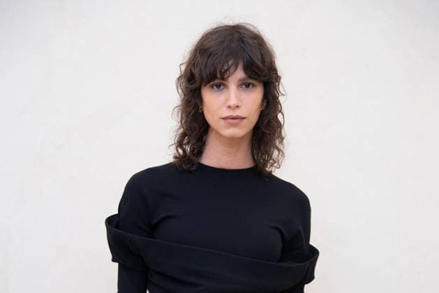PFW Simon Jacquemus Medal Photocall Mica Arganaraz attending the Simon Jacquemus Chevalier de l ordre des Arts et des Lettres Medal Ceremony as part of Paris Fashion Week in Paris, France on March 02, 2024. Photo by Aurore Marechal ABACAPRESS.COM Paris France  Copyright: xMarechalxAurore ABACAx