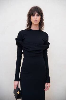 PFW Simon Jacquemus Medal Photocall Mica Arganaraz attending the Simon Jacquemus Chevalier de l ordre des Arts et des Lettres Medal Ceremony as part of Paris Fashion Week in Paris, France on March 02, 2024. Photo by Aurore Marechal ABACAPRESS.COM Paris France  Copyright: xMarechalxAurore ABACAx