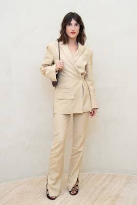 PFW Simon Jacquemus Medal Photocall Jeanne Damas attending the Simon Jacquemus Chevalier de l ordre des Arts et des Lettres Medal Ceremony as part of Paris Fashion Week in Paris, France on March 02, 2024. Photo by Aurore Marechal ABACAPRESS.COM Paris France  Copyright: xMarechalxAurore ABACAx
