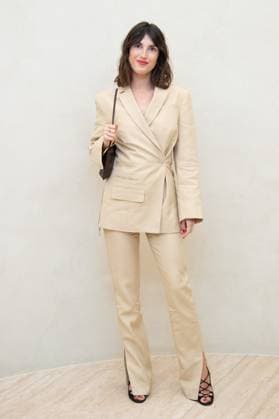 PFW Simon Jacquemus Medal Photocall Jeanne Damas attending the Simon Jacquemus Chevalier de l ordre des Arts et des Lettres Medal Ceremony as part of Paris Fashion Week in Paris, France on March 02, 2024. Photo by Aurore Marechal ABACAPRESS.COM Paris France  Copyright: xMarechalxAurore ABACAx