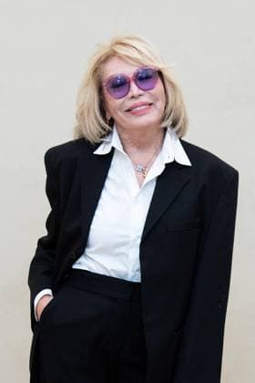 PFW Simon Jacquemus Medal Photocall Amanda Lear attending the Simon Jacquemus Chevalier de l ordre des Arts et des Lettres Medal Ceremony as part of Paris Fashion Week in Paris, France on March 02, 2024. Photo by Aurore Marechal ABACAPRESS.COM Paris France  Copyright: xMarechalxAurore ABACAx
