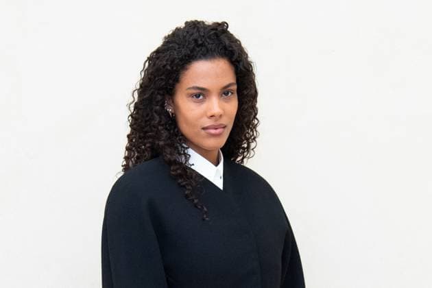PFW Simon Jacquemus Medal Photocall Tina Kunakey attending the Simon Jacquemus Chevalier de l ordre des Arts et des Lettres Medal Ceremony as part of Paris Fashion Week in Paris, France on March 02, 2024. Photo by Aurore Marechal ABACAPRESS.COM Paris France  Copyright: xMarechalxAurore ABACAx