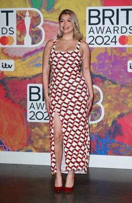 BRIT Awards 2024 at The O2 Arena in London, UK - 02 Mar 2024 Caity Baser attends the BRIT Awards 2024 at The O2 Arena. London United Kingdom Copyright: xFredxDuvalx xSOPAxImagesx FDbritawards20
