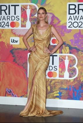 BRIT Awards 2024 at The O2 Arena in London, UK - 02 Mar 2024 Nadine Leopold attends the BRIT Awards 2024 at The O2 Arena. London United Kingdom Copyright: xFredxDuvalx xSOPAxImagesx FDbritawards36