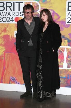 March 2, 2024, London, United Kingdom: Graham Coxon of Blur and Rose Elinor Dougall attend the BRIT Awards 2024 at The O2 Arena. London United Kingdom - ZUMAs197 20240302_aaa_s197_185 Copyright: xFredxDuvalx