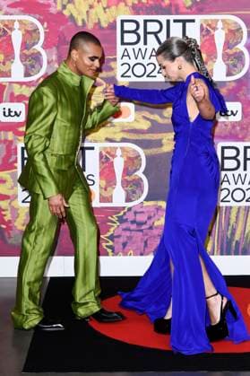 Layton Williams and Harriet Rose at the 44 BRIT Awards 2023 at the O2 Arena London, 02 03 2024 Foto:xS.xVasx xFuturexImagex brit_awards_4314